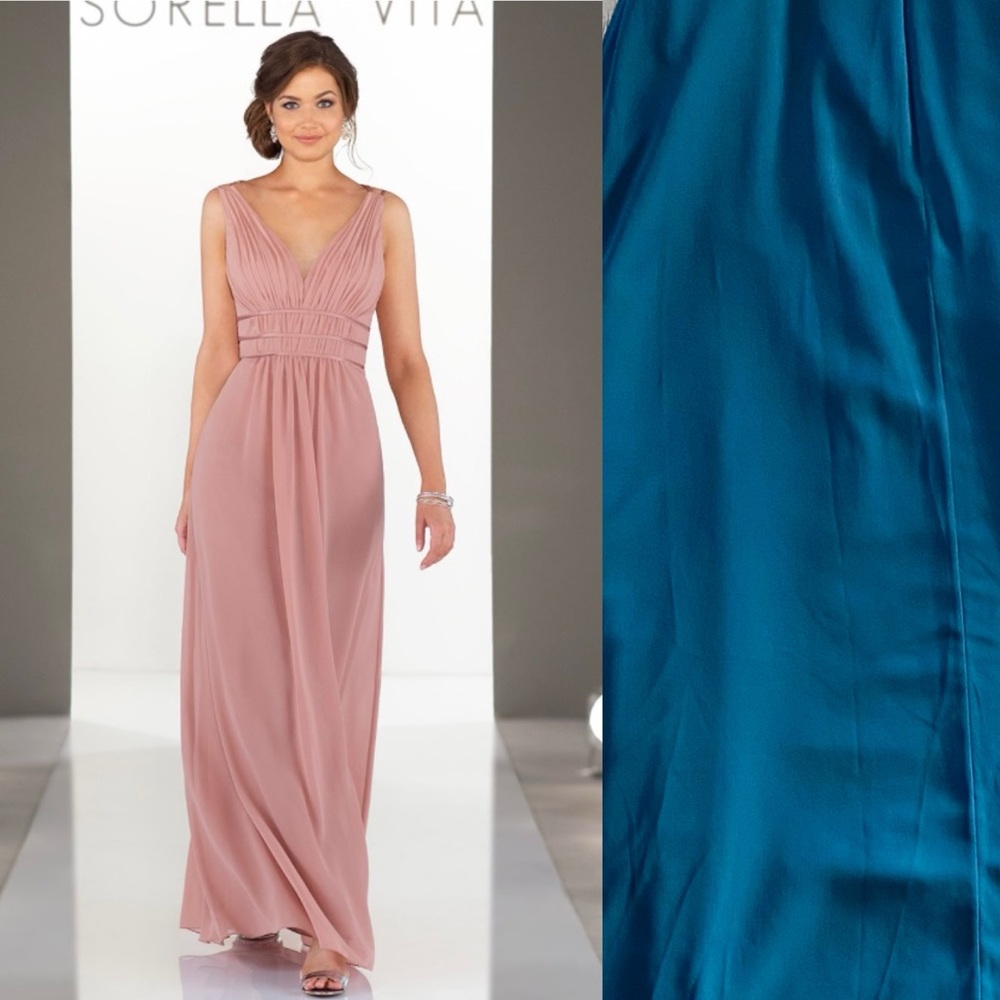 Teal 💚💙 Sorella Vita Grecian Style Bridesmaids Dress